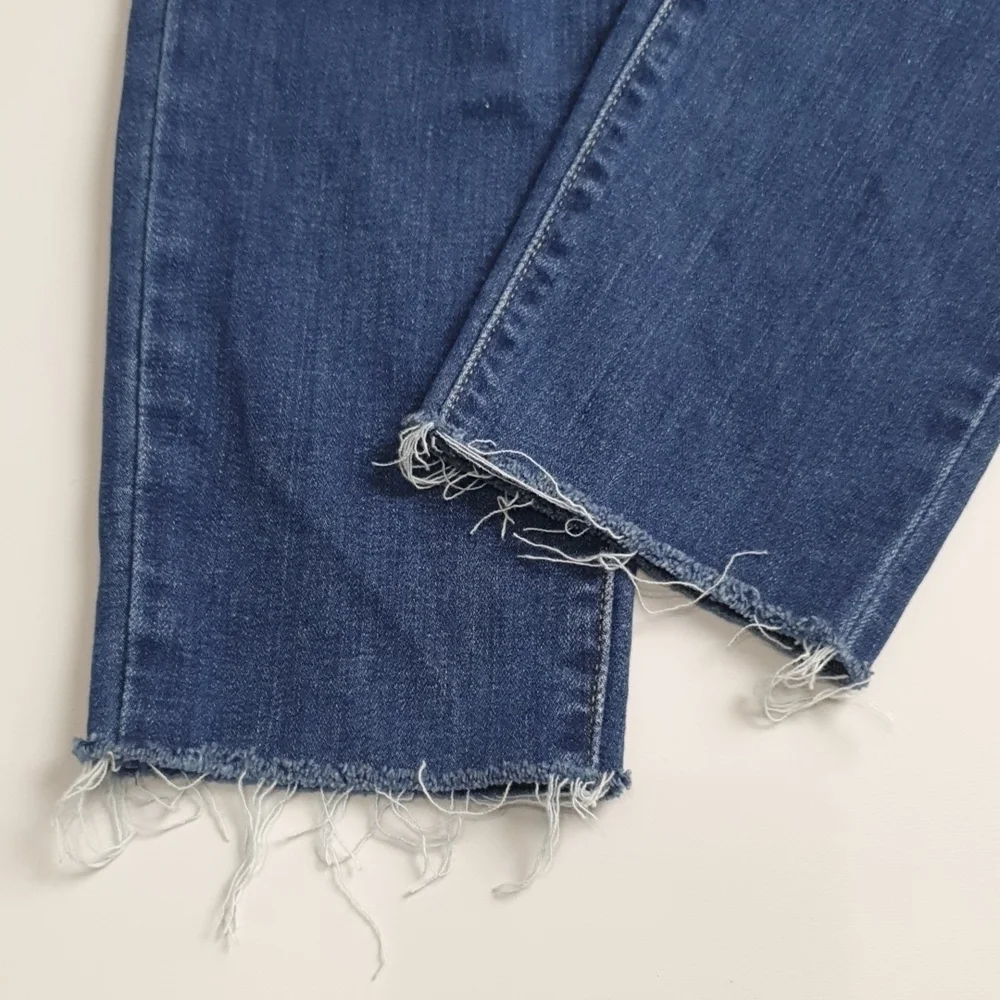 Levi's 721 High Rise Skinny Ankle Distressed Jeans - Picture 12 of 14